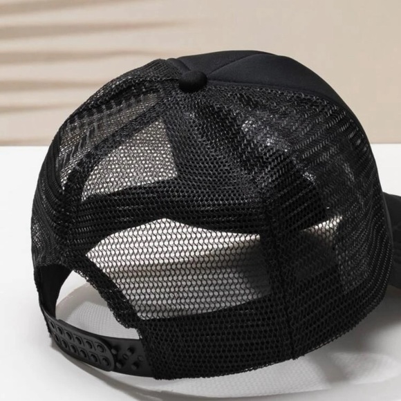 Men Letter Graphic Trucker Hat - Picture 3 of 4